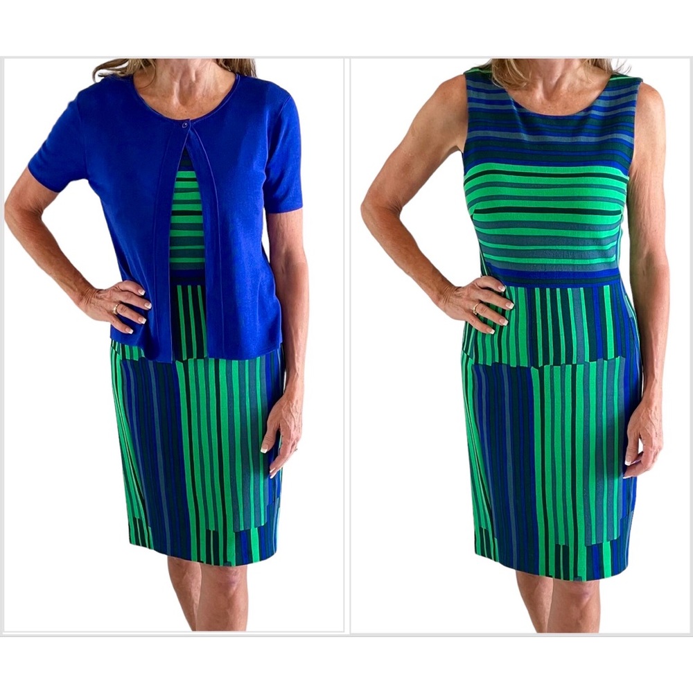 MaxMara sleeveless Dress and Matching Sweater